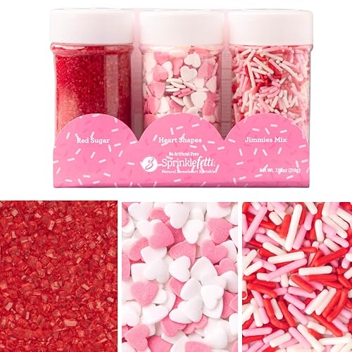Miniatura 15 de Sweets Indeed Mezcla de chispas navideñas – Mezcla navideña de 10.90 onzas Jimmies comestibles, Nonpareils y perlas de azúcar para decorar Navidad