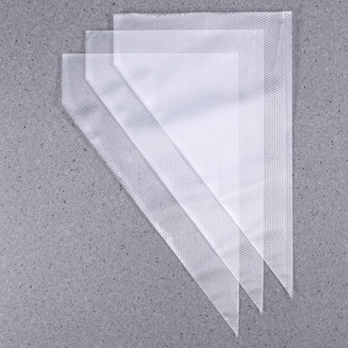 DOITOOL Cake Cream Bag Piping Bags Disposable 100pcs Pastry Bags Reusable Plastic Icing Pastry Bags Piping Bags for Cream Icing Frosting Cookie (Transparent) Pastry Bags Disposable