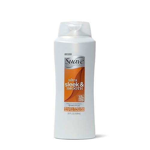 Suave Profesionales Champú alisador para el control del encrespamiento ultra elegante y suave con vitamina E para cabello 28 oz