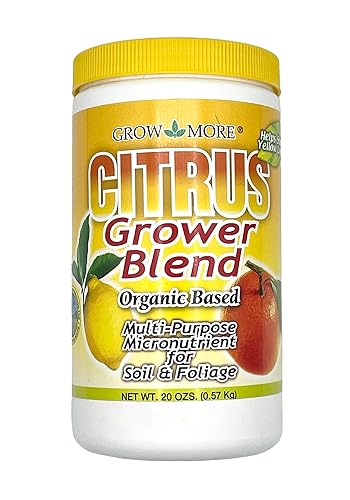 Grow More 8086 Citrus Grower Blend Fertilizante, 20 oz
