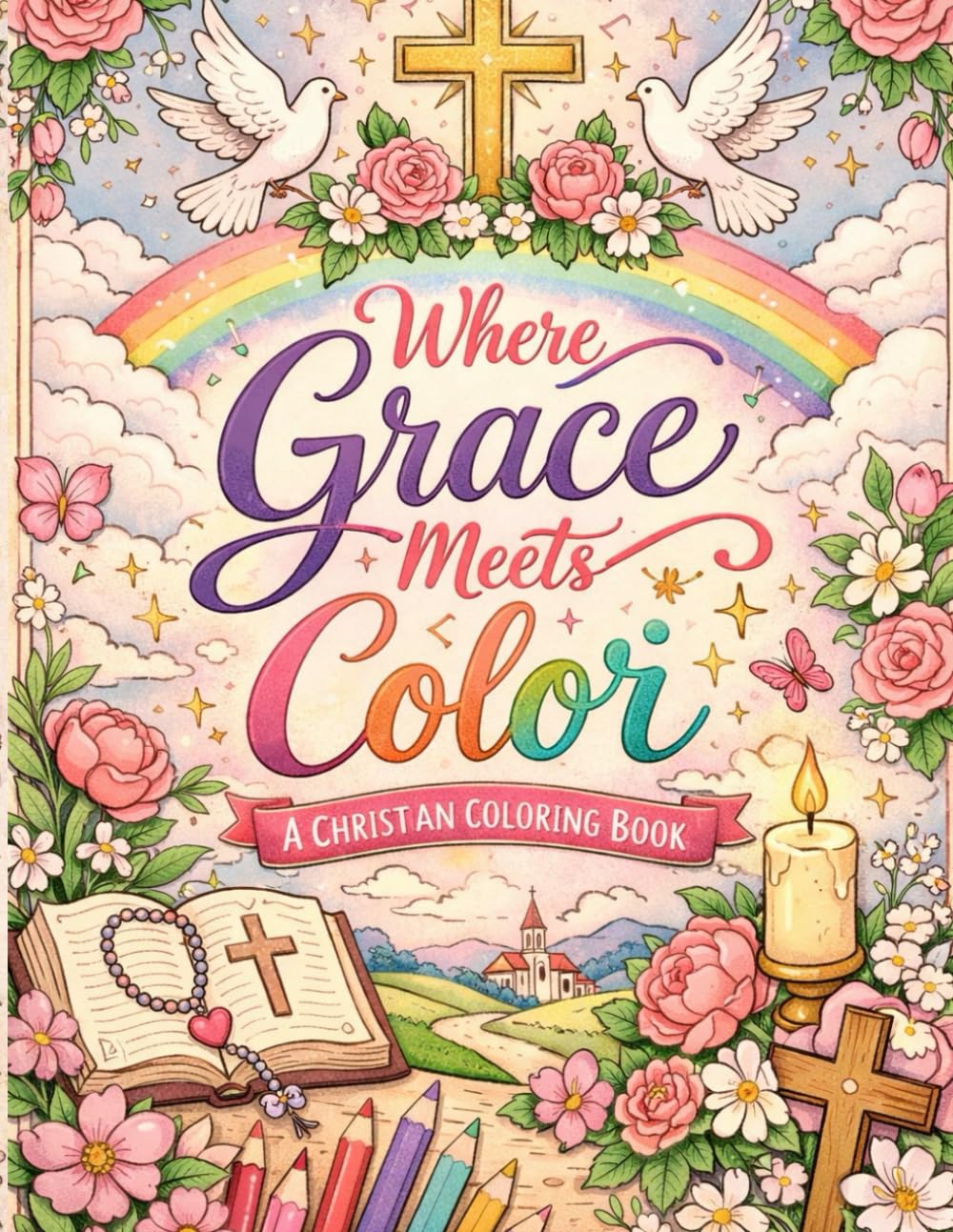 Where Grace Meets Color: A Gentle Journey of Rest, Prayer & Feminine Healing