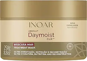 Inoar, Máscara Capilar Daymoist – Ultra Hidratação, Recuperação e Brilho com CLR e Extrato de Beterraba - 250g