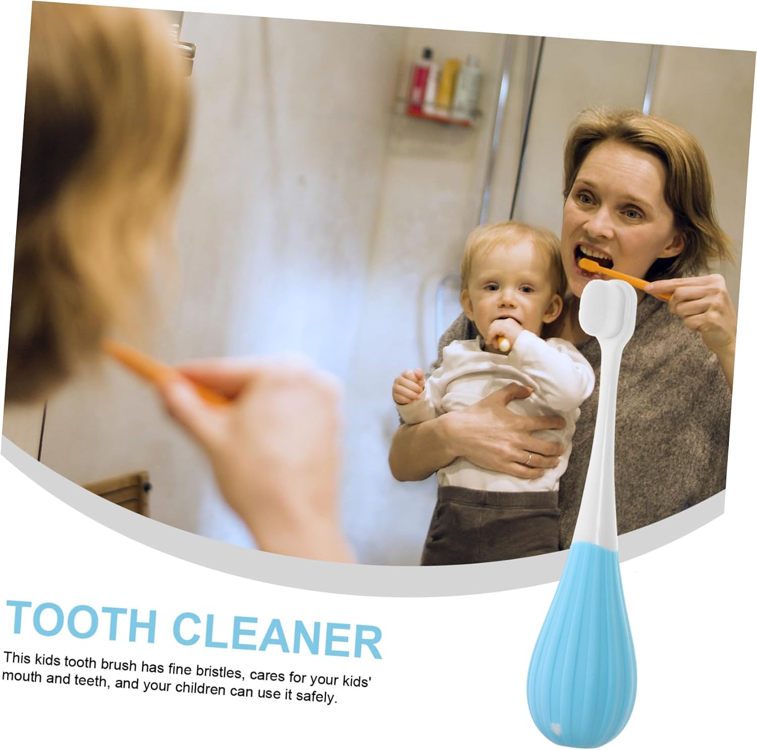 Extra Soft Toothbrush for Ages Dense Fine Bristles Manual Teeth Brush Gentle Comfortable Oral Care Tool