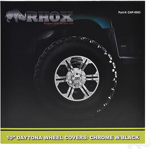 Miniatura 3 de Red Hawk CAP-0063 Juego de carros de golf para ruedas