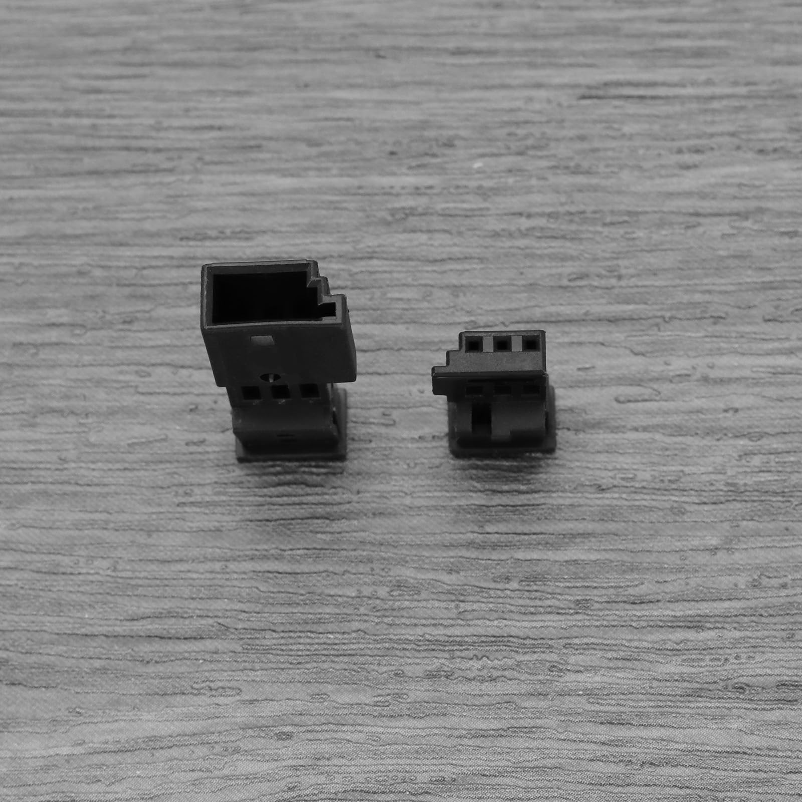 Create idea 2 Sets Fiches de Voiture à 3 Broches Connecteur Mâle/Femelle pour Haut-Parleur Automobile Composant de Capteur de Pluie 6905977 8377064 Compatible avec BMW en Plastique Métal