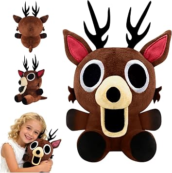 99 Nights In The Forest Deer Plush,99 Nights In The Forest Plushies,Deer Monster Plush,Soft Stuffed Animal Doll,Home Decor for Kids Boys and Girls Holiday Birthday