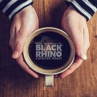 Vista 7 de Black Rhino Arabica Coffee Espresso tostado oscuro, molido medio, artesano de lotes pequeños, 12 onzas (paquete de 1)