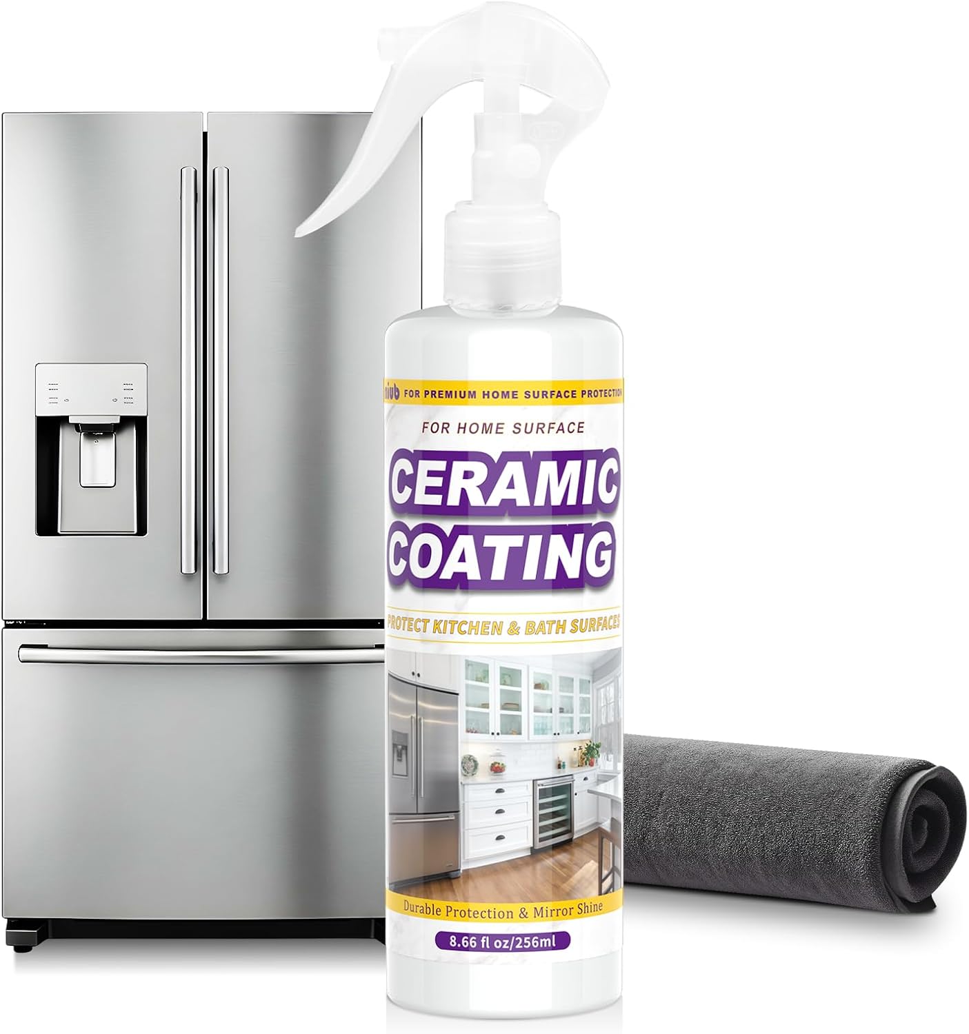 Spray de sellador cerámico para electrodomésticos y acero inoxidable 8.66oz