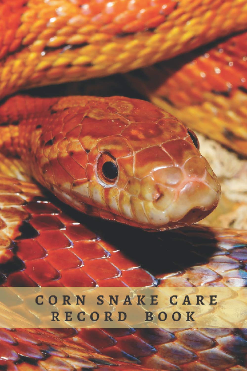CORN SNAKE CARE RECORD BOOK Complete Pet Profile, Vet Visits