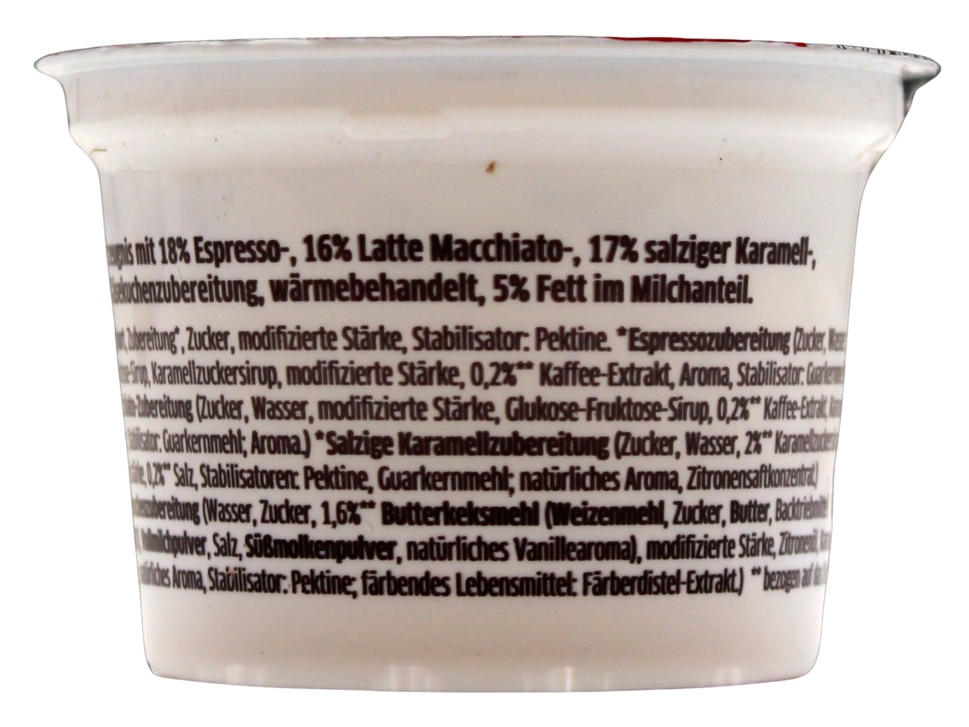 Franken Land Dessert 4-fach sortiert Espresso, Salted Karamell, Latte Macchiato und Käsekuchen Geschmack, 20er Pack (20 x 100g)