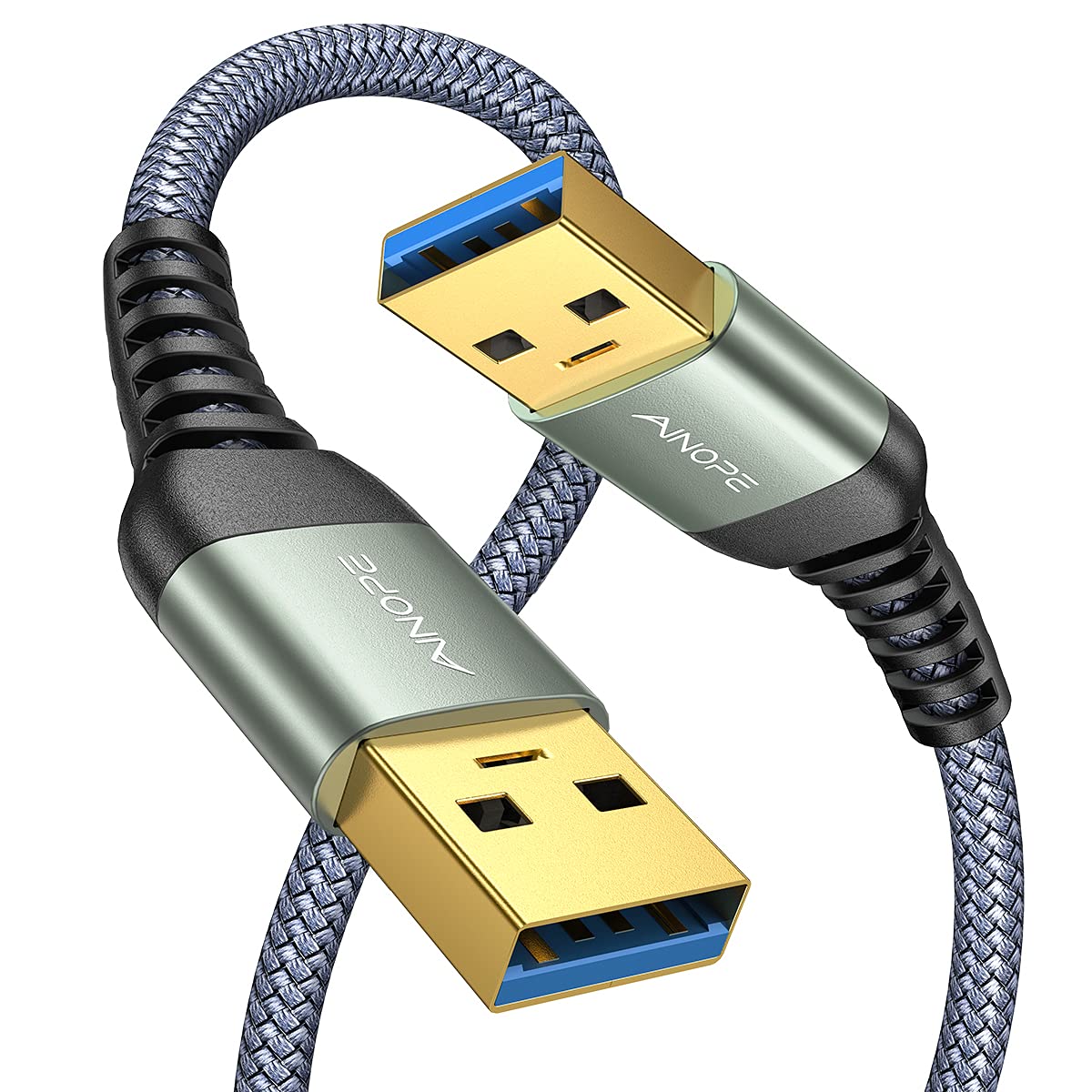 AINOPE USB to USB Cable USB 3 0 A to A Male to Male Cable Never Rupture Double