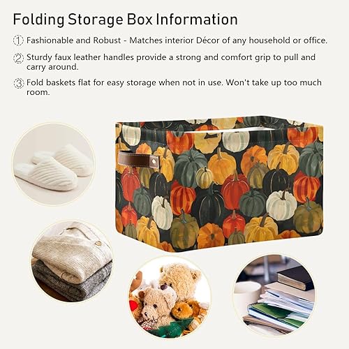 Miniatura 160 de senya Cesta de almacenamiento de Pascua con asas, huevos de Pascua, tela de conejo, contenedores de almacenamiento plegables para almacenamiento, 15