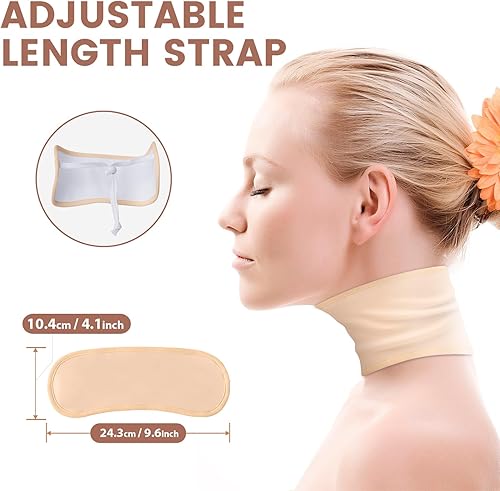 Miniatura 4 de Kodera Paquete de 5 aceite de ricino, paquete de aceite de ricino orgánico reutilizable para desintoxicación del hígado, franela de algodón orgánico