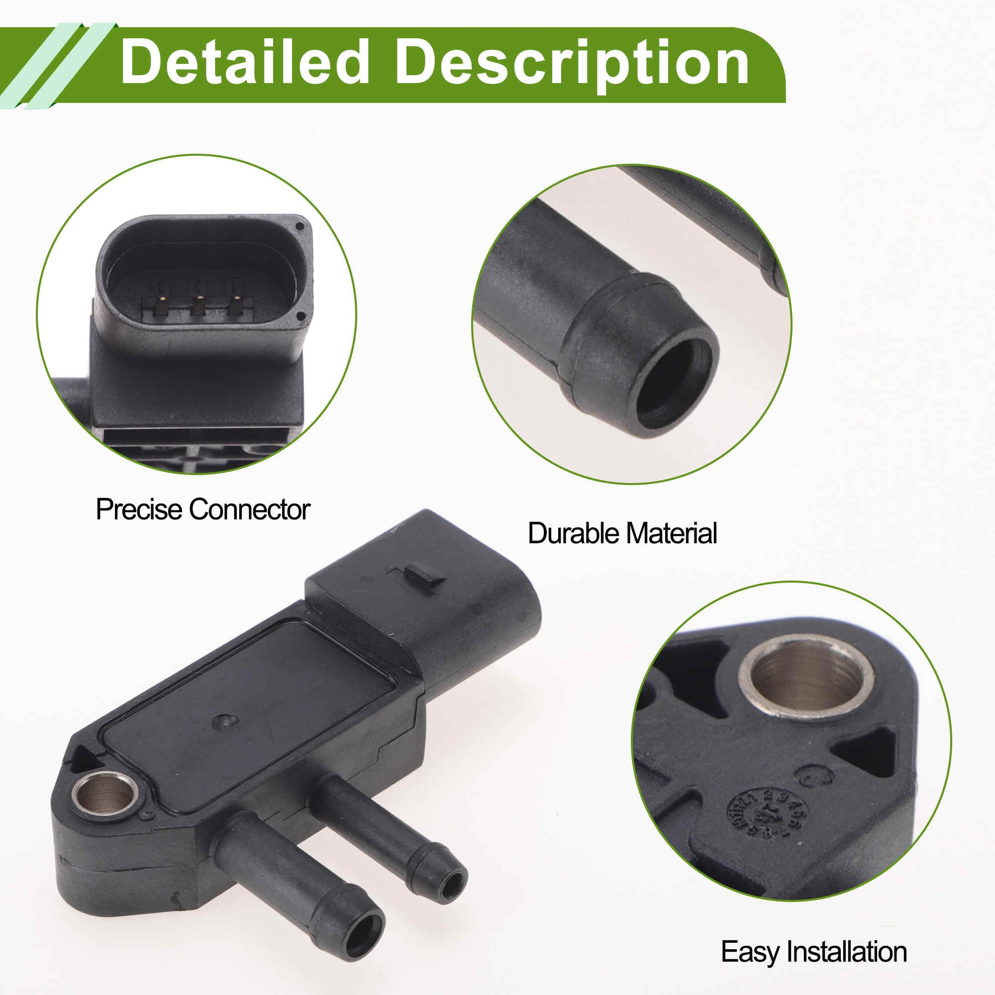 A ABSOPRO Capteur De Pression Absolue Du Collecteur MAP Pour Mitsubishi CANTER 2013-2021 No.ME555560 1 Pc