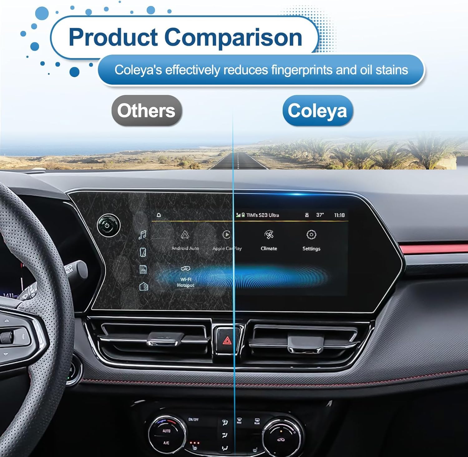 2024 2025 2026 Chevy Trailblazer Screen Protector for Chevy Trailblazer