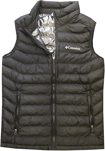 Columbia Chaleco acolchado Omni-Heat blanco para hombre