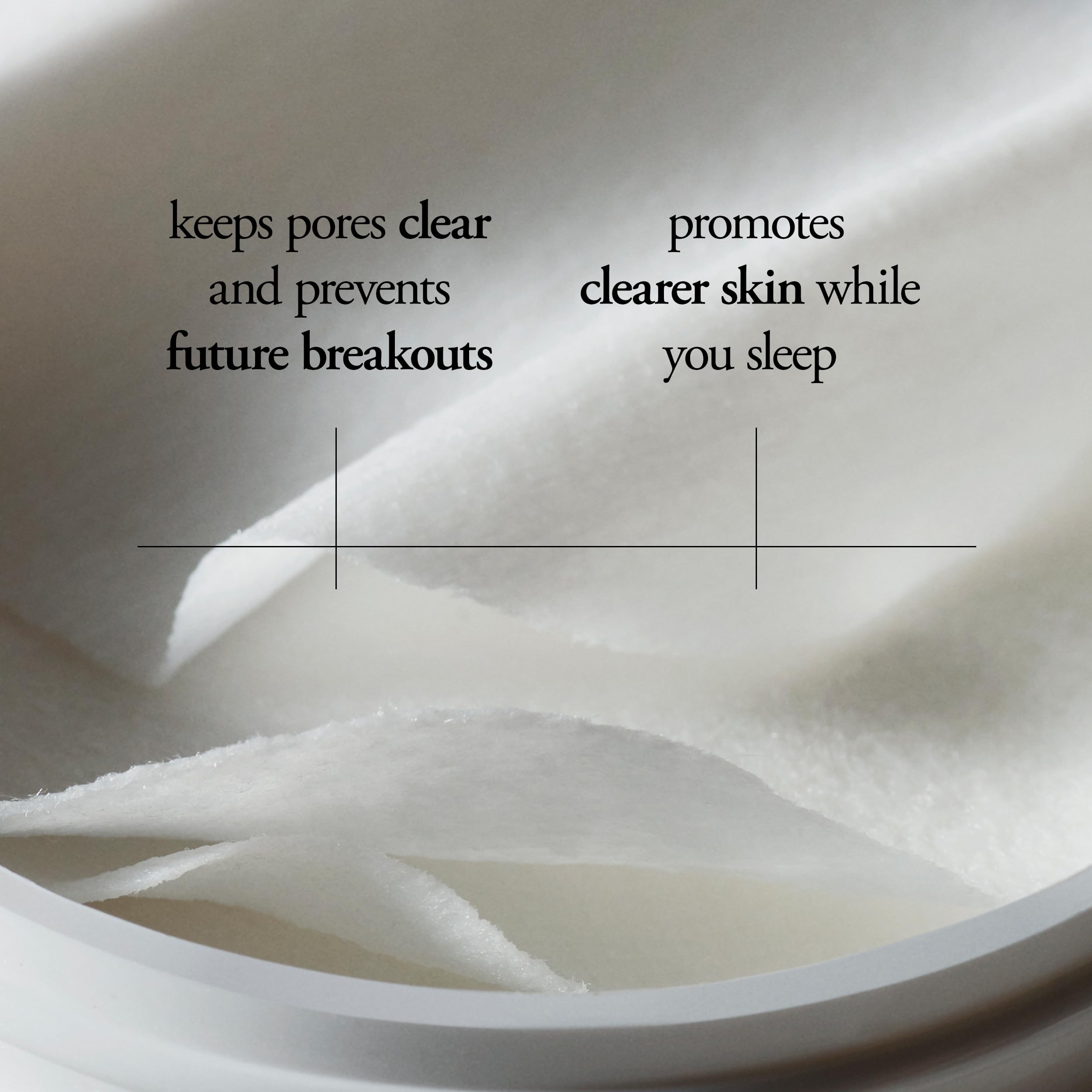 philosophy clear days ahead overnight repair acne treatment pads - with salicylic acid - remove dead skin cells to keep pores clear and prevent future breakouts - 60 ct