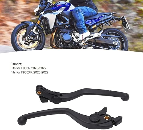 Miniatura 3 de Leapiture Juego de palanca de mano de embrague de freno de perca, 1 par de palancas de embrague de freno de motocicleta, mango izquierdo y derecho,