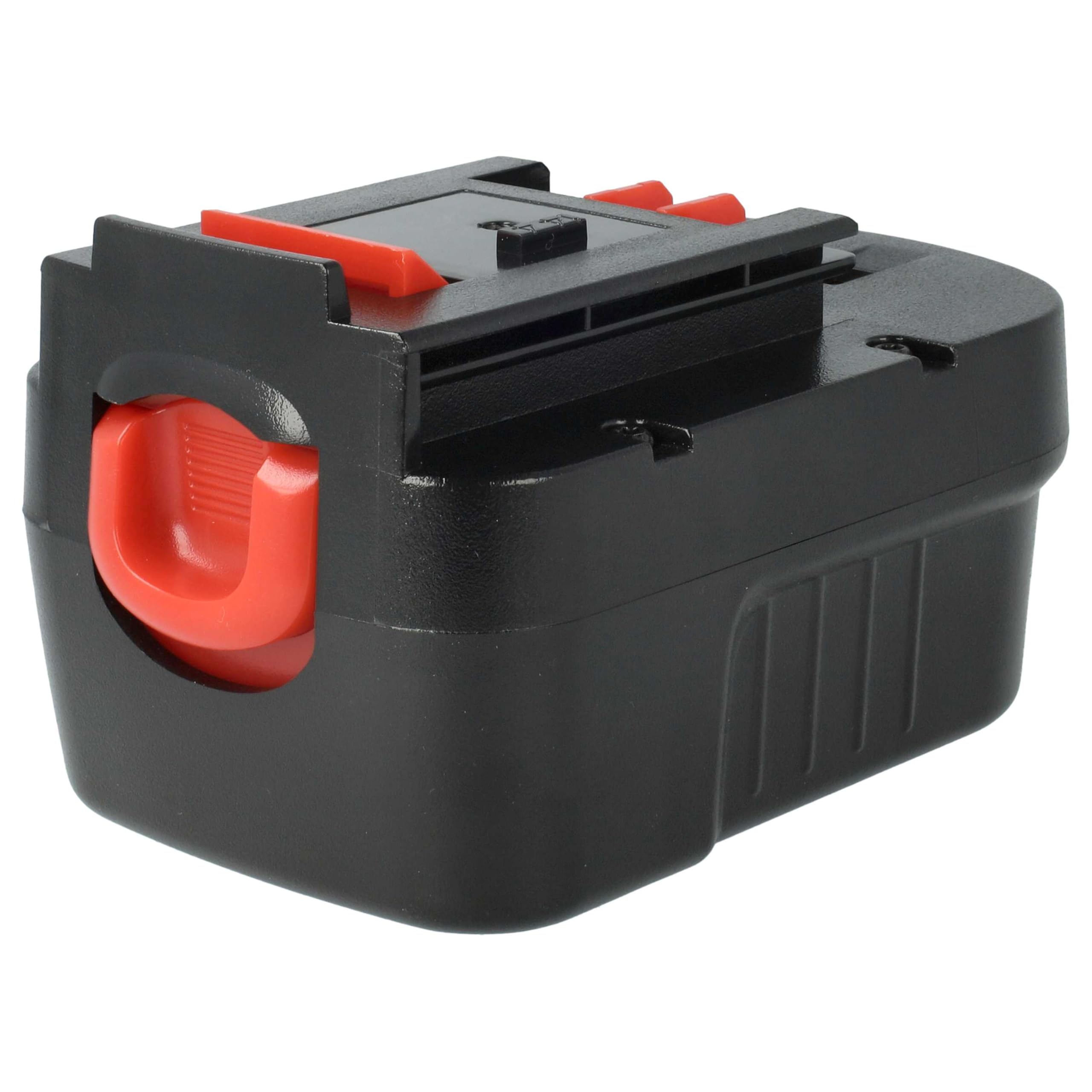 vhbw 3x batteria compatibile con Black & Decker HP148F2, HP148F2B, HP148F3B, HP148F3K, HP148F2K, HP148F2R utensile (3000 mAh, NiMH, 14,4 V)