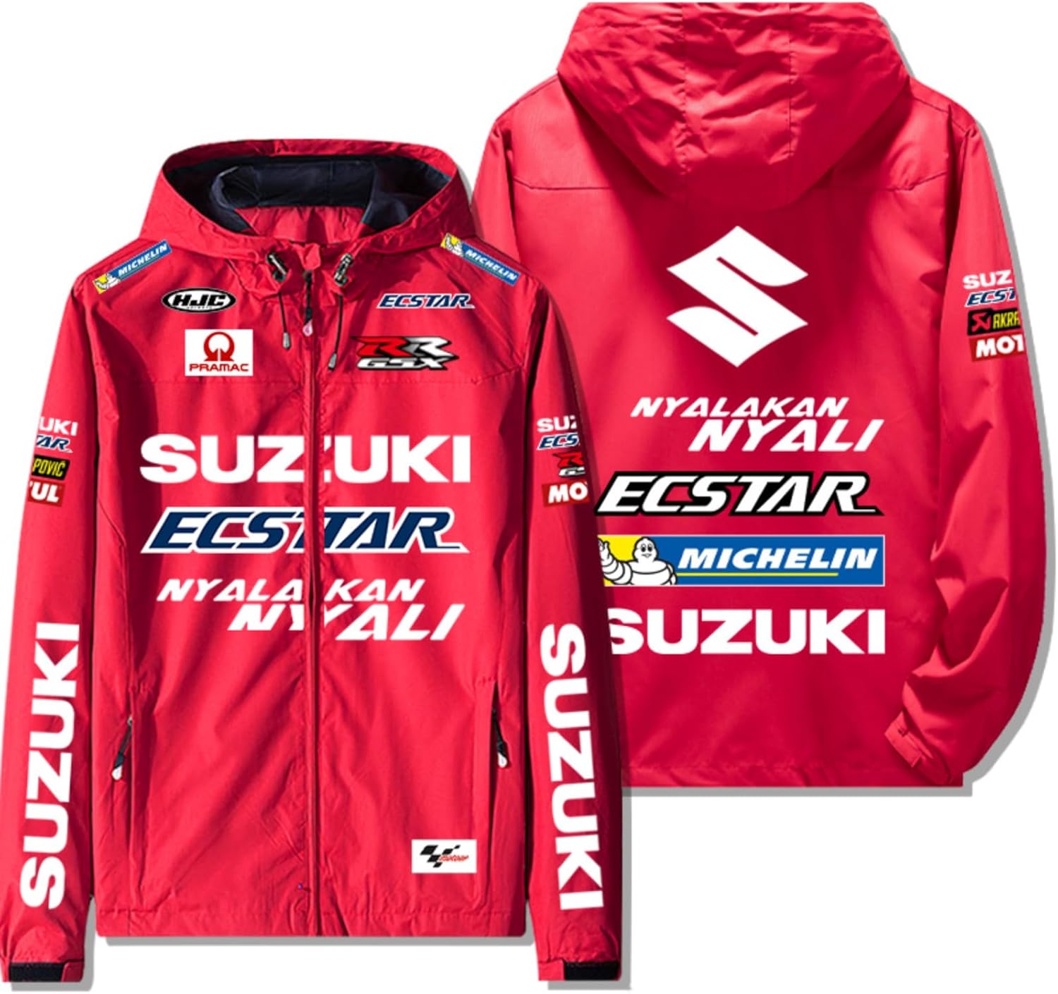 DEMUR] バイクレーシング防風服スズキバイクライディングジャケット