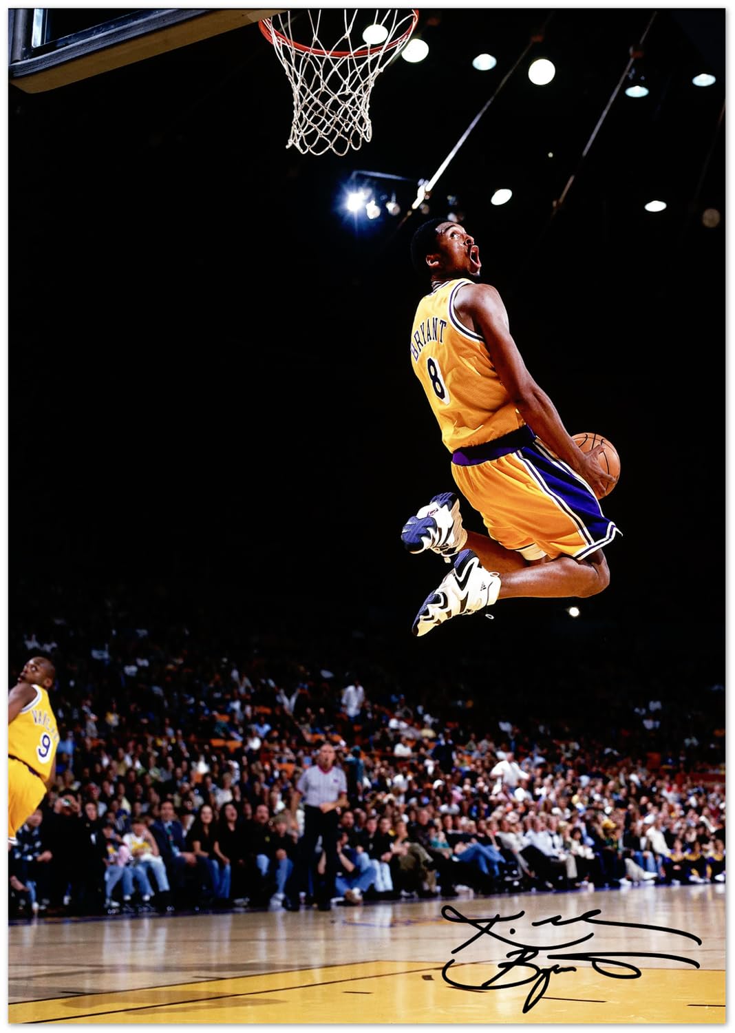 KOBE BRYANT ポスター Kobe Bryant Legend Signed Poster, Semi-Gloss, Wall Art Print, A4
