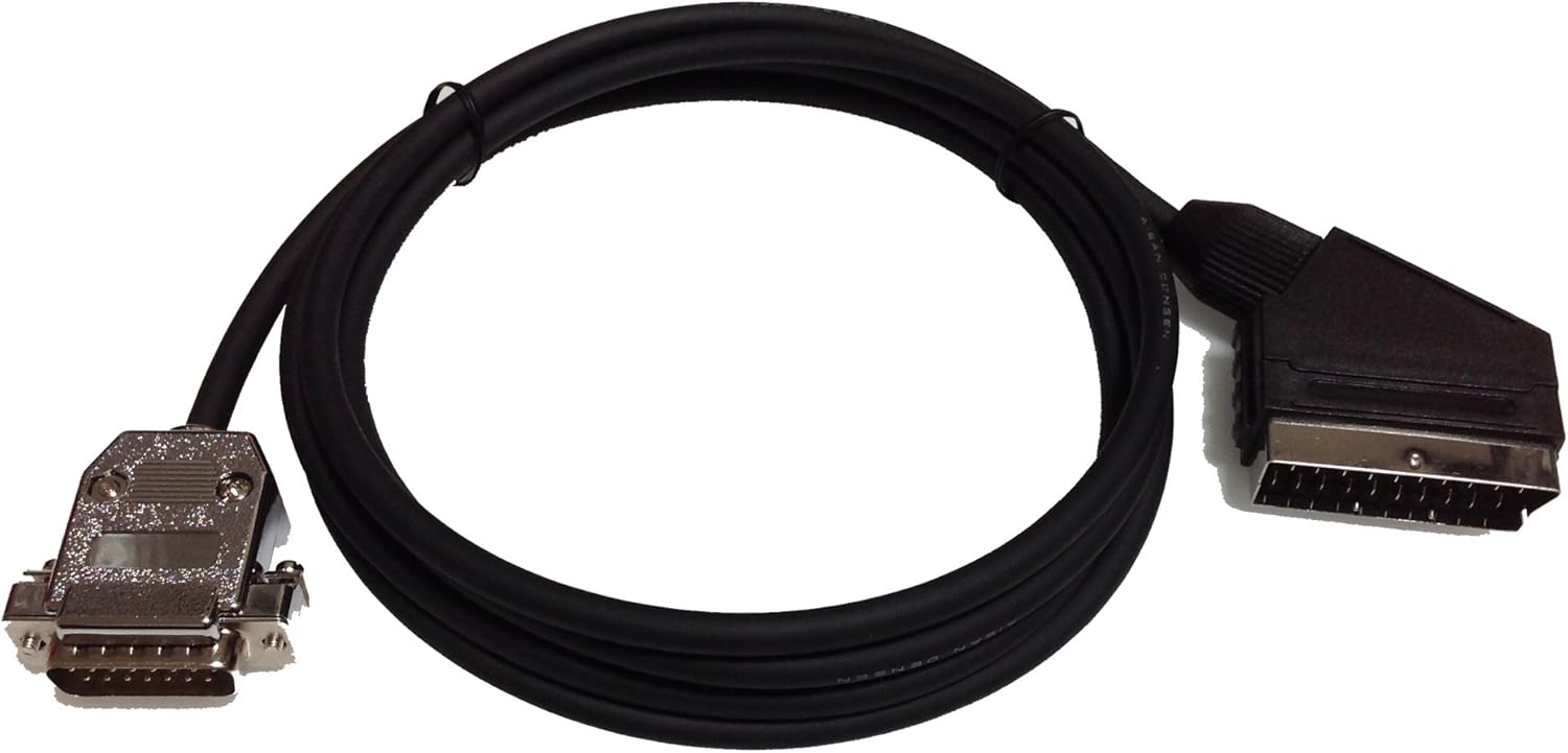 Amazon Co Jp Retro Pc Rgb15 Pin Rgb21 Pin Monitor Cable Computers