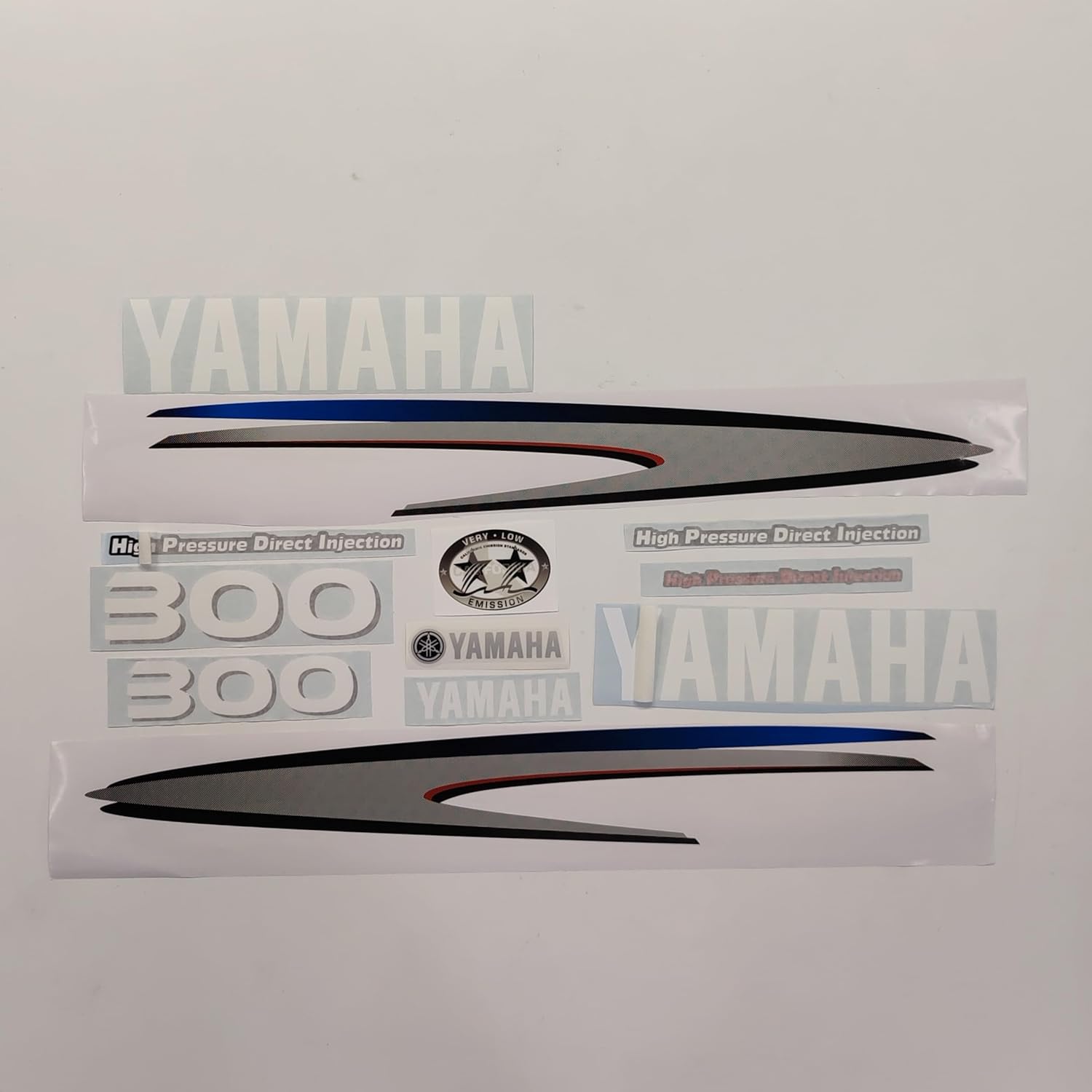 411 Decals Aftermarket Replacement for Yamaha 300 HPDI (2002-2006) Outboard Decal Sticker Set