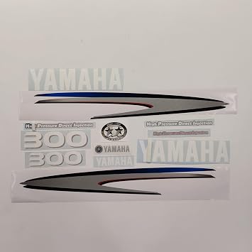 411 Decals Aftermarket Replacement for Yamaha 300 HPDI 2002-2006 Outboard Decal Sticker Set