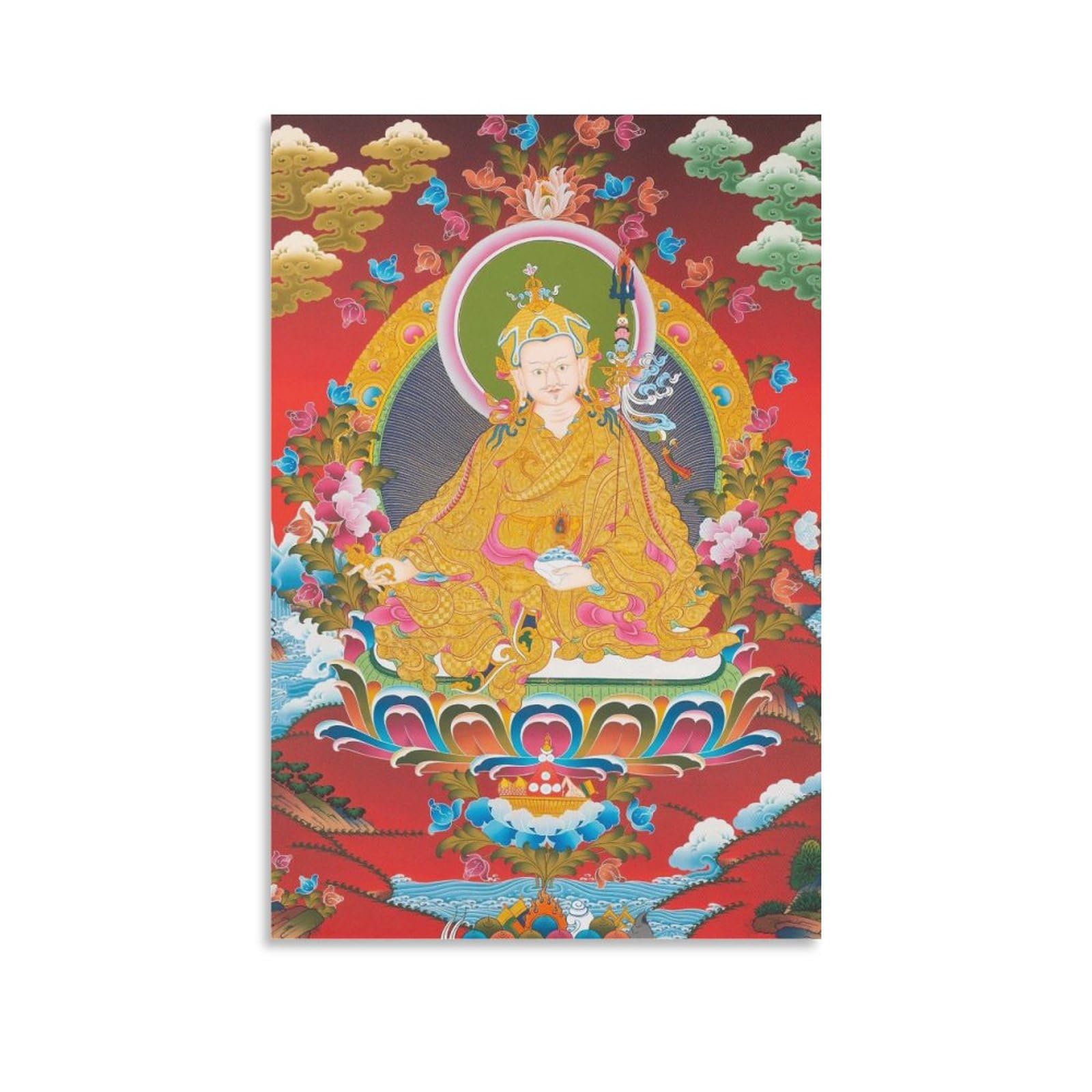 Amazon.com: Guru Rinpoche-Guru Padmasambhava (Brocadeless Thangka