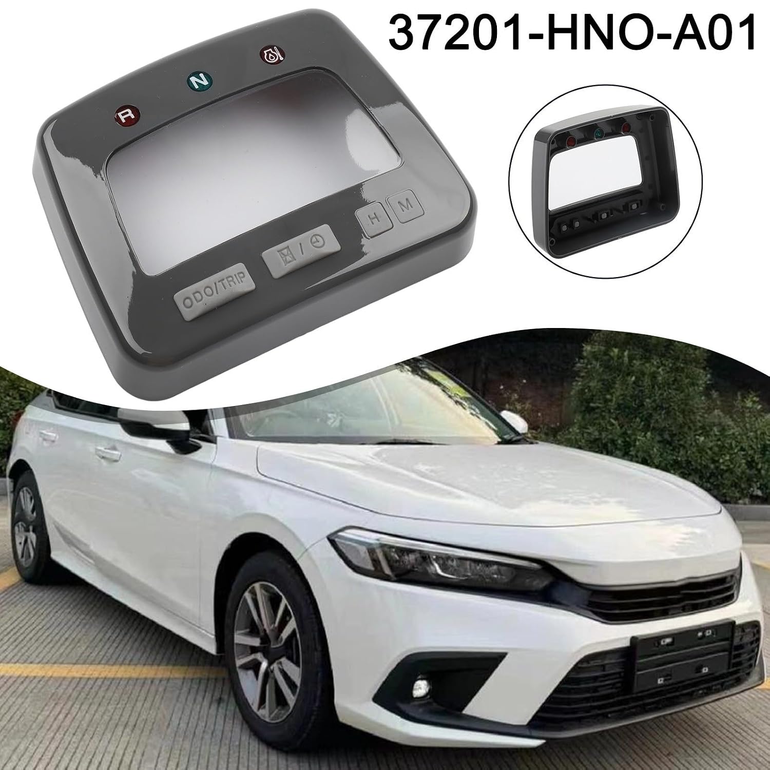 Speedometer Meter for Dash Upper Cover 37201-HN0-A01 for Honda for Foreman for Rancher 350 450 500 for TRX Series ATV Plastic Replacement Part Direct Fit