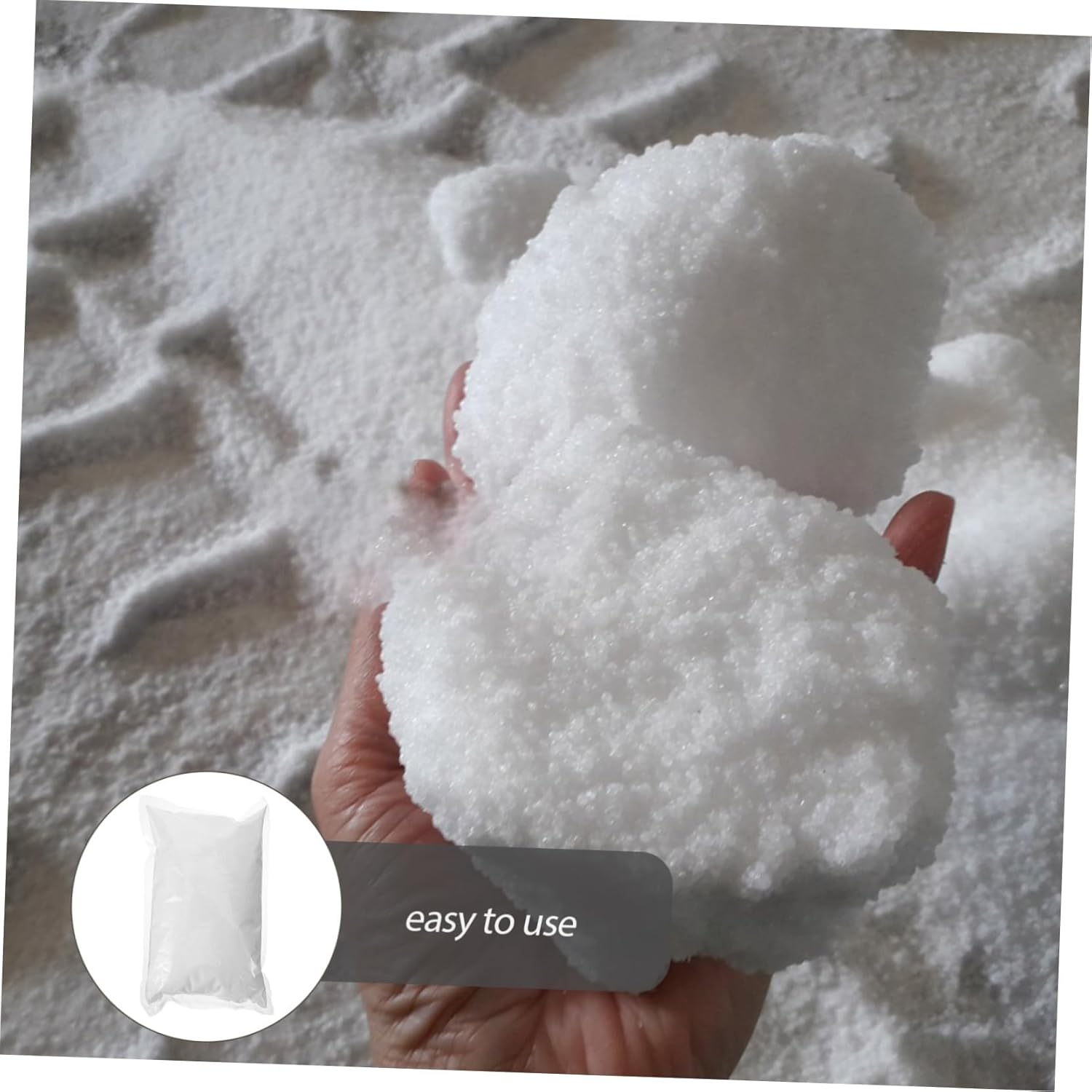 POPETPOP 1Pack Ice Deicing Agent for Winter Safety Particle Formula for Fast Snow Removal Roads Driveways and Parking Lots