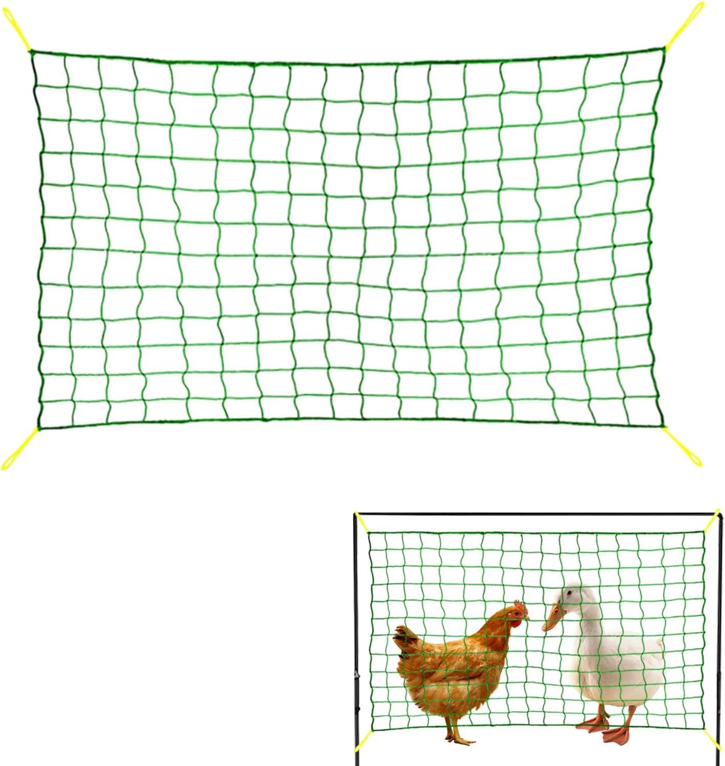 Climbing Plant Support Net Garden Pea Bean Netting Cucumber Trellis Netting Plant Climber Support Net For Runner Bean, Vegetables, Flower, Fruits