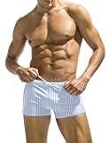 COOFANDY Men's Square Leg Swim Briefs Tight Swim Trunks Swimsuit Athletic Bathing Suit Swimwear with Liner