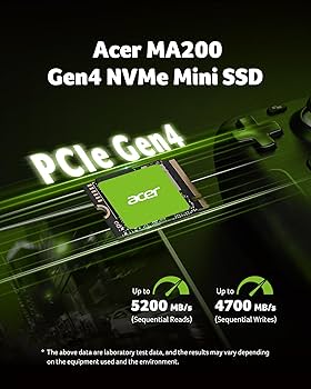 【新着商品】Acer MA200 M.2 SSD 2230 内蔵SSD 1TB Amazon | Acer MA200 M.2 SSD 2230 内蔵SSD 1TB PCIe Gen4x4