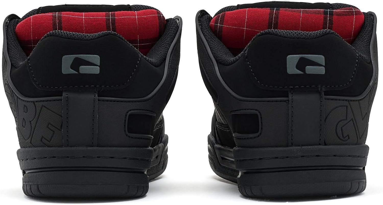 Globe Men's Tilt Black/Red/Tartan 10 Medium
