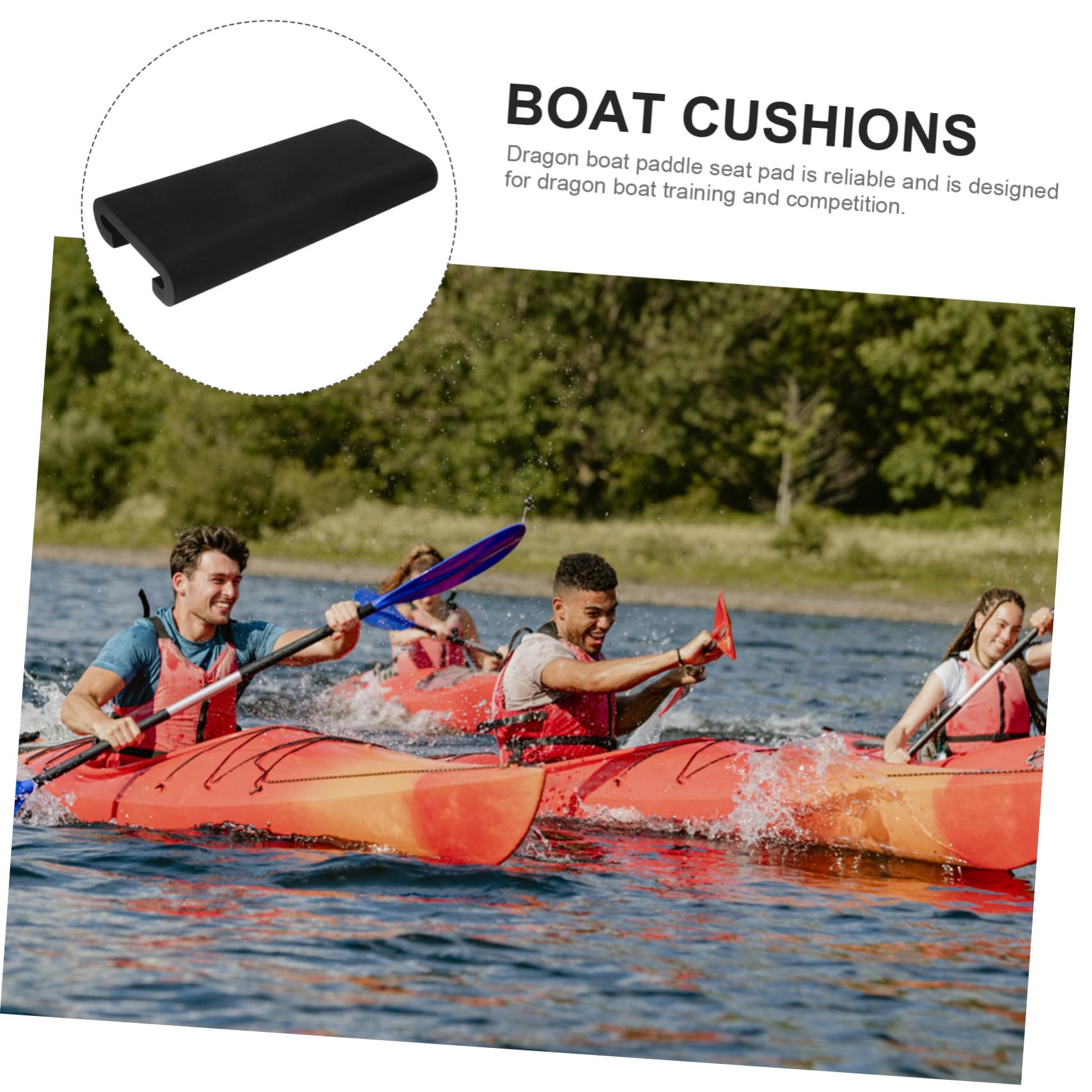 Homoyoyo Dragon Boat Cuscino Vogatore Cuscino Del Sedile Seduta Pad Cna Regali Sedile Per Barca Montaggio Dragon Boat Seat Saddle Dragon Boat Regali Dragon Boat Seat Pad Dragon Boat Paddle