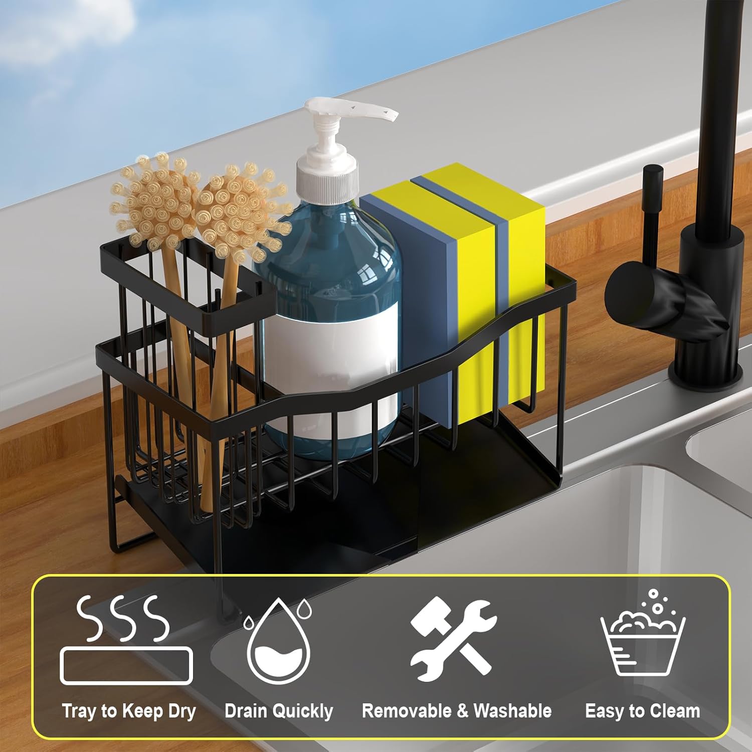 Transform Your Kitchen: The Ultimate Maifan Sink Caddy Review!