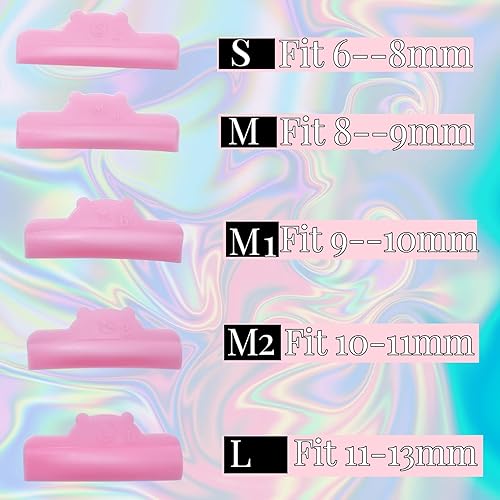 Miniatura 8 de Almohadilla de elevación de pestañas sin pegamento en los párpados, protectores de elevación de pestañas rosadas, barra de permanente esmerilada,