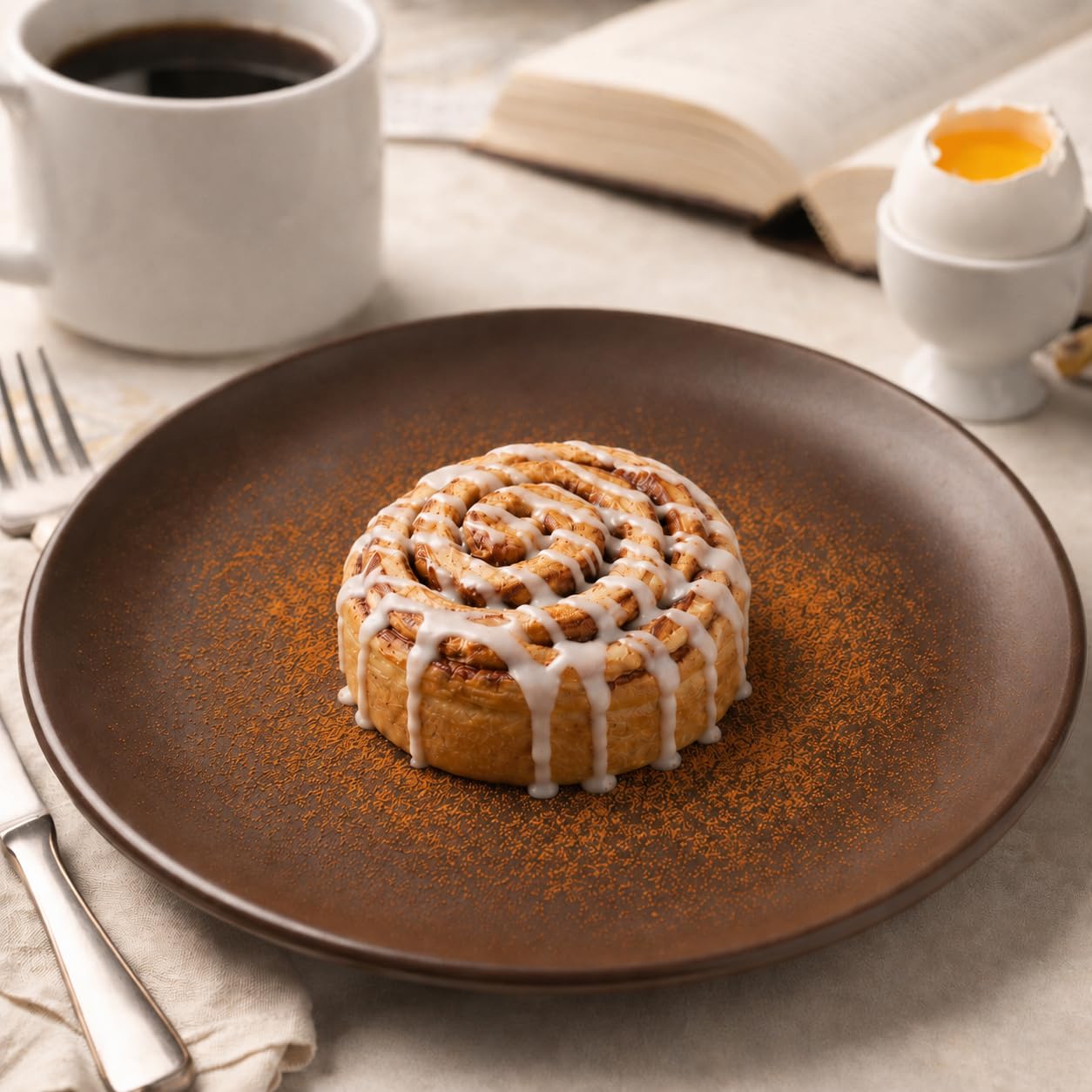 CINNAMON ROLL KETO 100G | ARTIGIANALE | CHETO | LOW CARB | CHETOGENICA | IPOCALORICO SOLO 2,6G CARBOIDRATI | 4 CONF. DA 1 CINNAMON ROLL CIASCUNA
