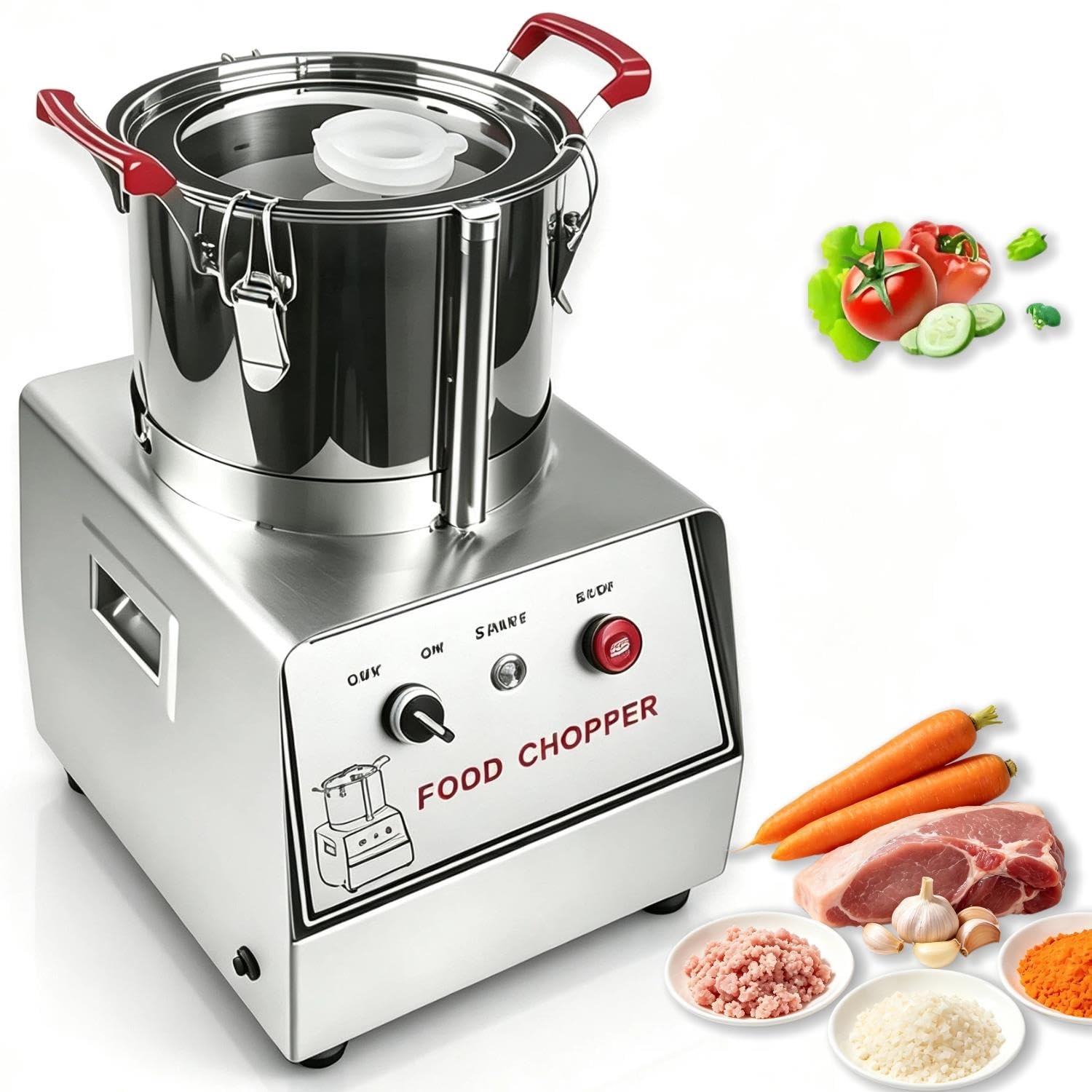 Robot da cucina professionale Tritatutto tritacarne elettrico multifunzione