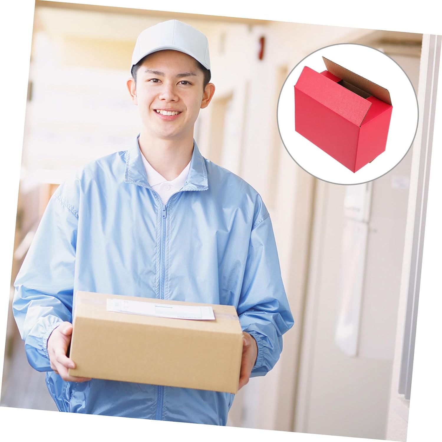 12pcs Paper Boxes for Birthdays Weddings and Parties Storage Cases Space-saving Design for Items and Toys