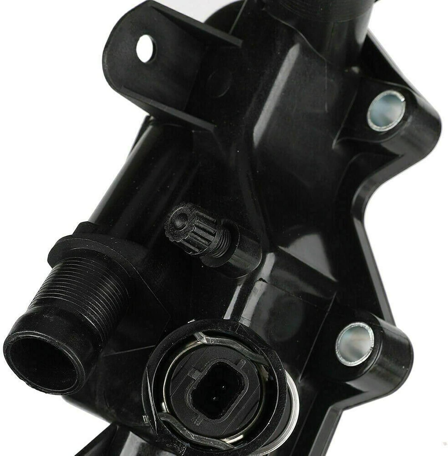 Autocraft Boitier de thermostat d'eau avec joint compatible pour CAPTUR CLIO 4 KADJAR KANGOO MEGANE SCENIC THALIA TWINGO DACIA LOGAN 2 LODGY DUSTER DOKKER SANDERO MICRA V OEM : 110608635R