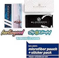 Vista 9 de Blenders Eyewear Mesa - Gafas de sol polarizadas - Monturas envolventes modernas - 100% protección UV - Para hombres y mujeres