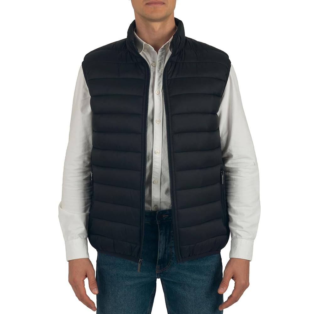 【maro】ERL check padded downvest maro様専用】ERL check padded downvest（Maroon Solid High