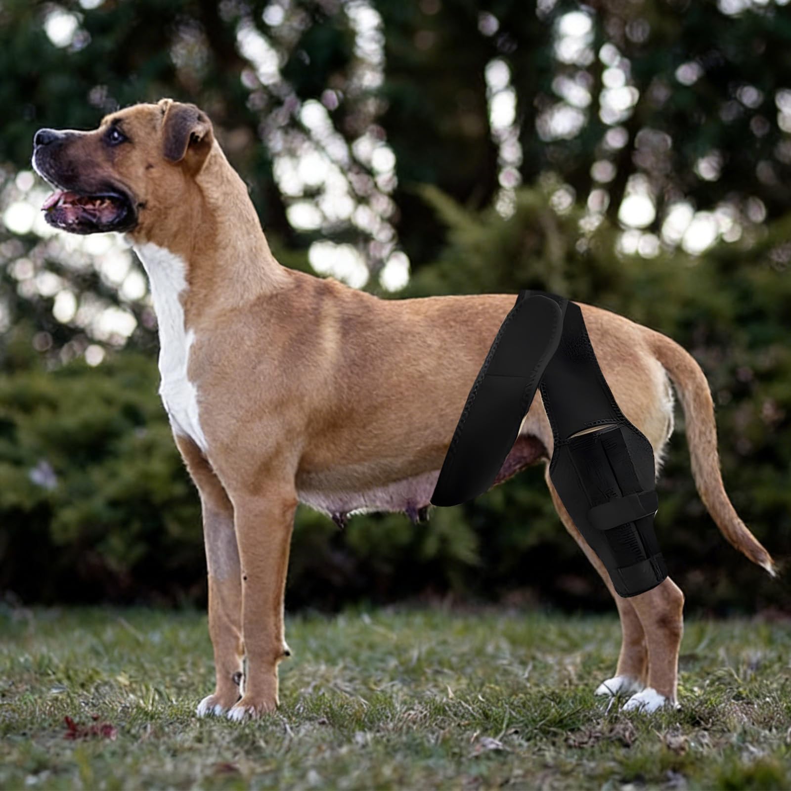 Amazon.co.jp: HACRAHO 犬用膝サポーター 前十字靭帯断裂用 後脚用 ACL