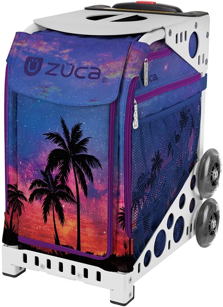 Zuca "Island Life" Sport Insert Bag & Frame (White)