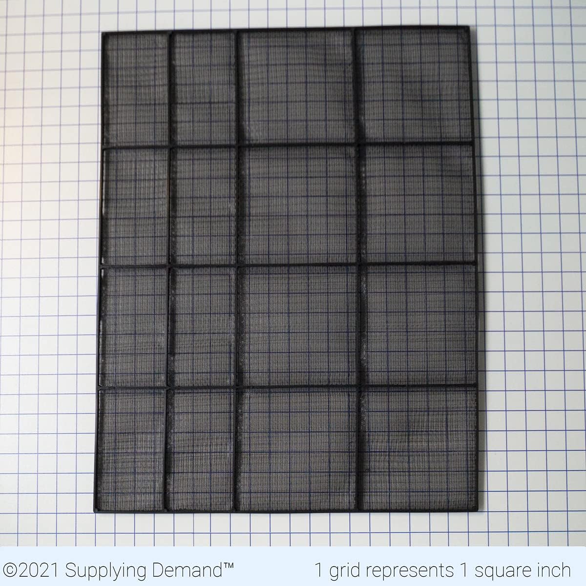 Supplying Demand 54-24094-02 Permanent Washable Furnace Air Filter Replacement 19-1/4 X 25 X 3/8 Inches