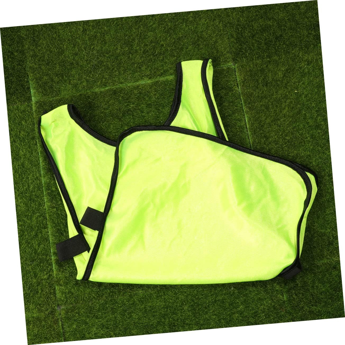 6pcs Fluorescent Training Vest Soccer Pinnies for Boys and Girls Breathable Football Gear