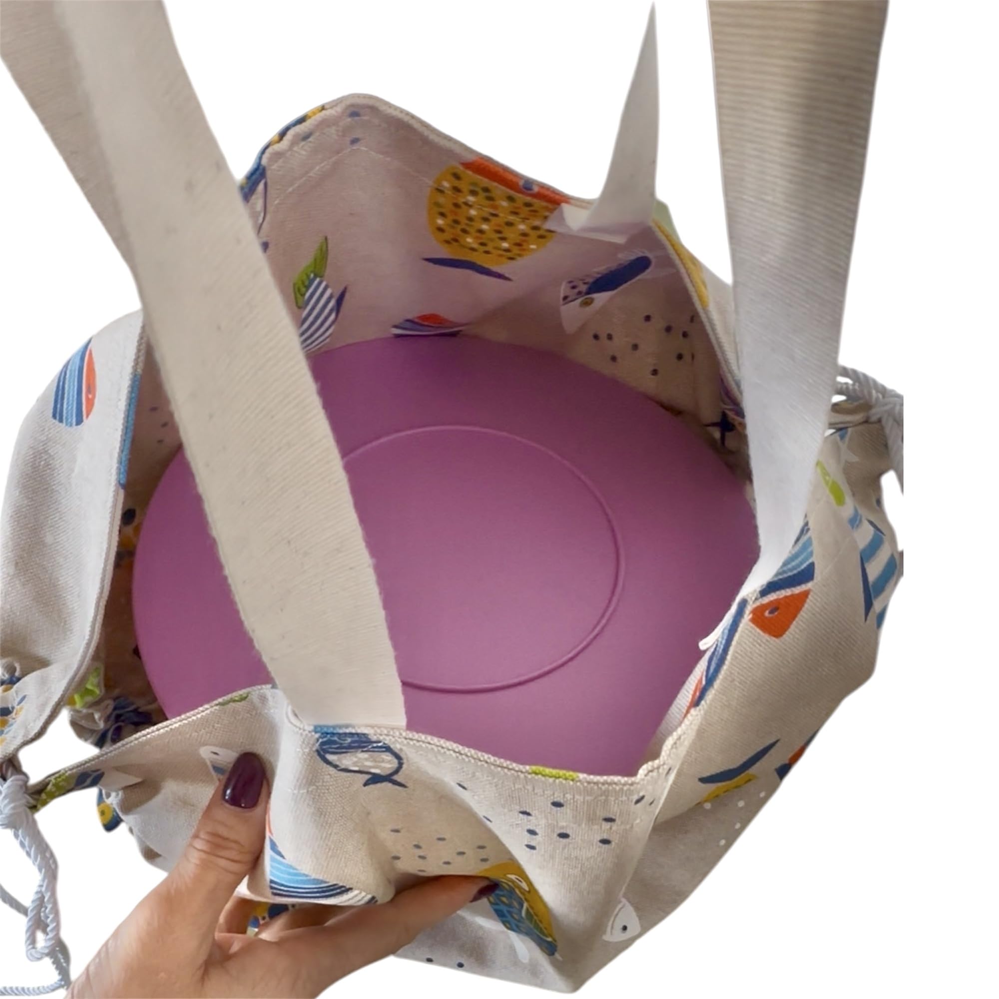 Borsa Porta Teglie e Contenitori, Idea Regalo Natale, Festa della Mamma e Compleanno, Borsa Multiuso, Porta torte, Trasporta Vivande, Fatta a Mano