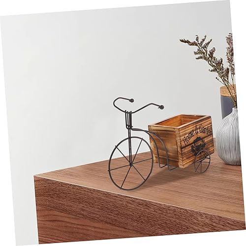 Vista 7 de Yardwe Caja de adorno de madera para manualidades